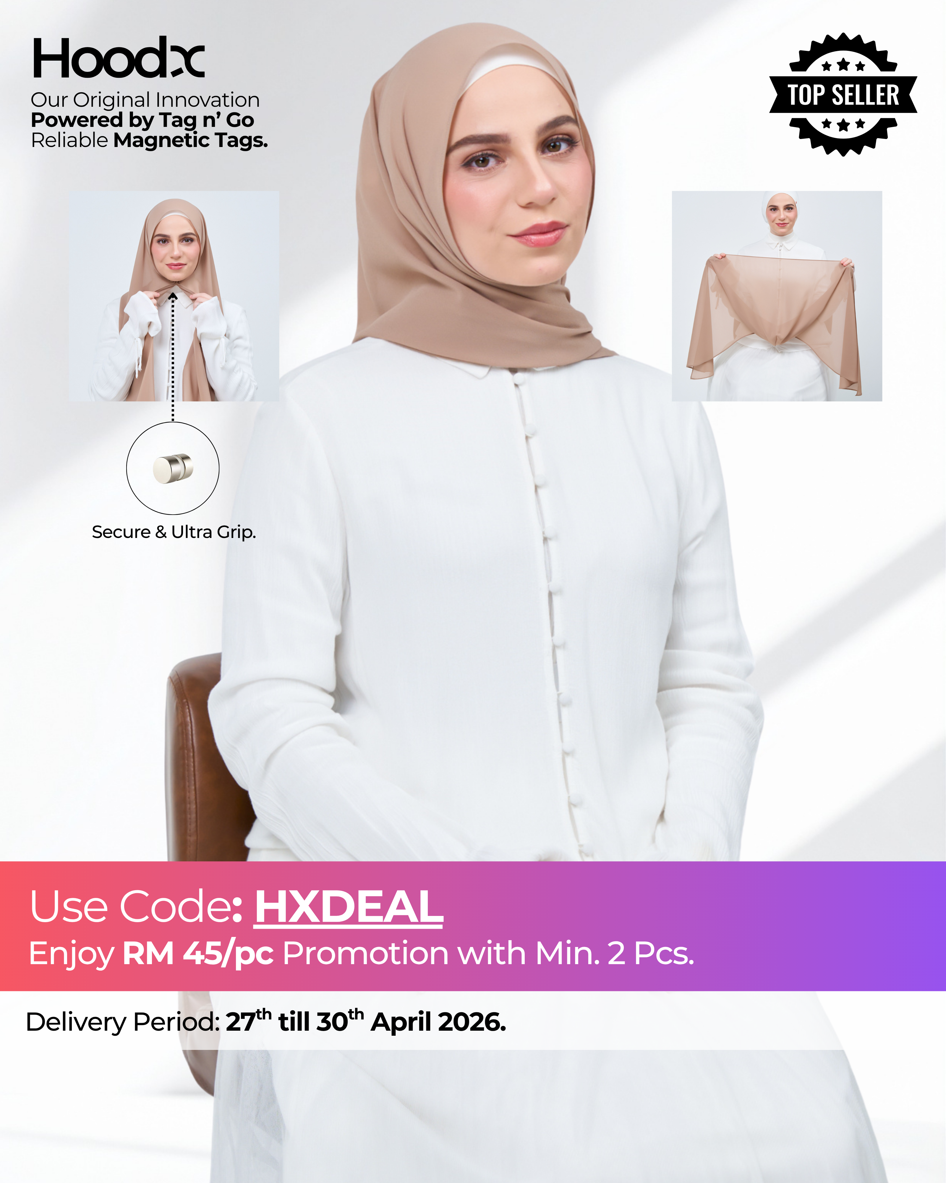 HoodX in Camel