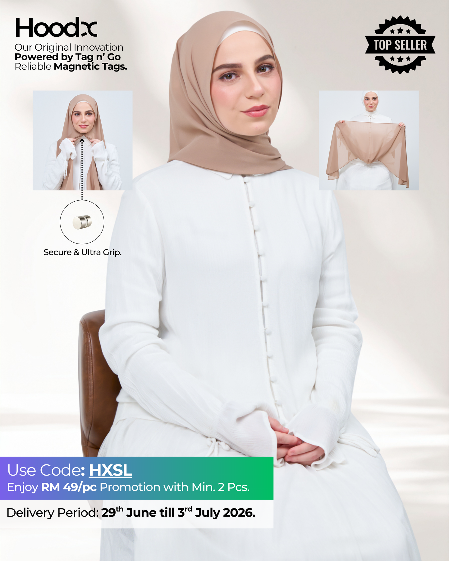 HoodX in Camel