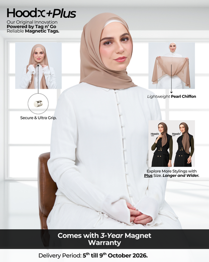 HoodX⁺Plus in Camel