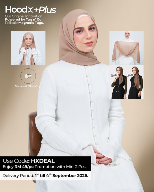 HoodX⁺Plus in Camel
