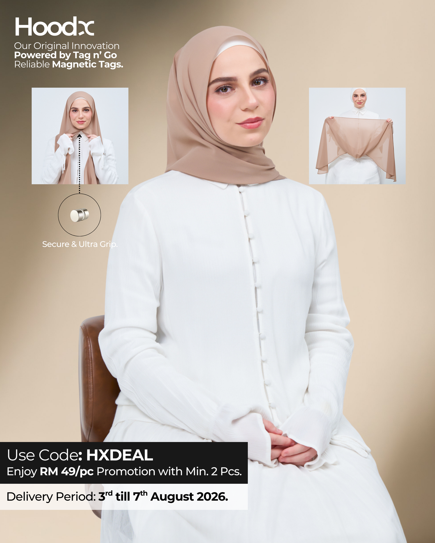 HoodX in Camel