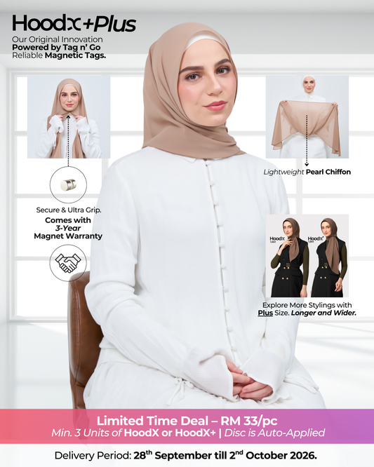 HoodX⁺Plus in Camel