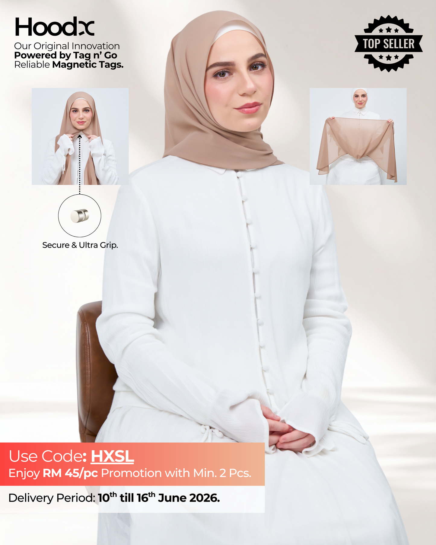 HoodX in Camel
