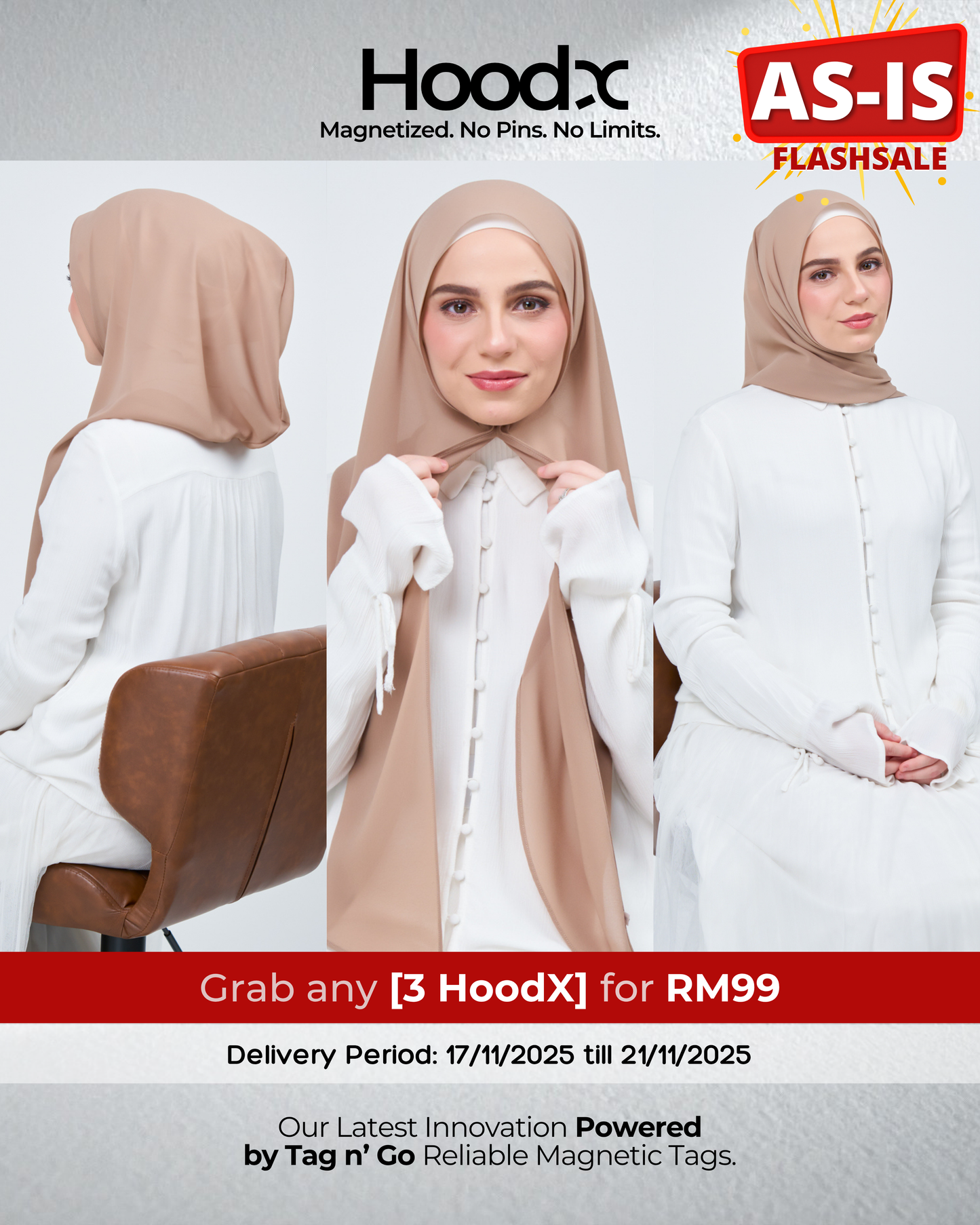 [As-Is] HoodX in Camel