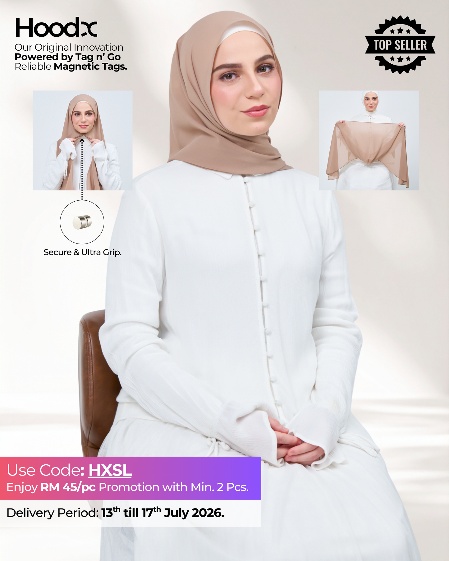 HoodX in Camel