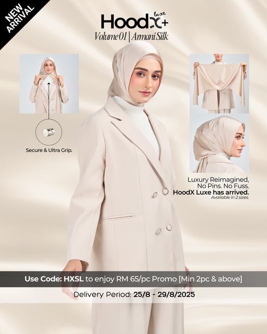 [★New] HoodX⁺Plus Luxe in Linen Dusk