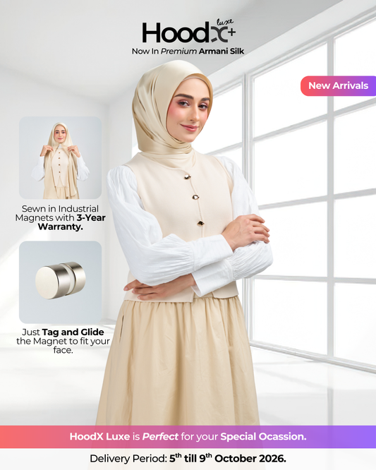 HoodX⁺Plus Luxe in Cashmere