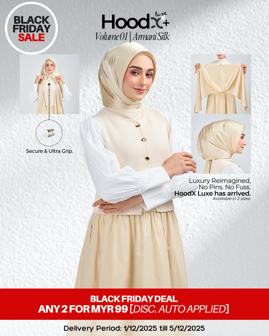 [BFS] HoodX⁺Plus Luxe in Cashmere