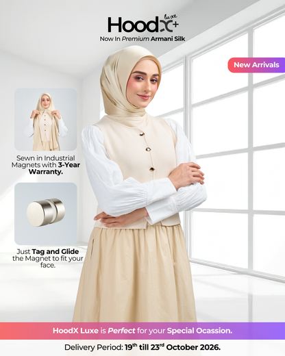HoodX⁺Plus Luxe in Cashmere