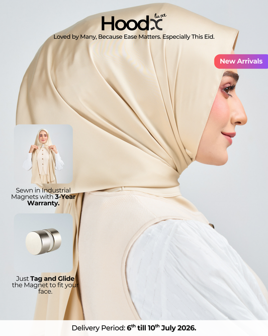 HoodX Luxe in Cashmere