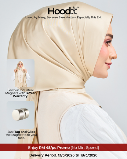 HoodX Luxe in Cashmere