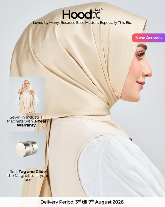 HoodX Luxe in Cashmere