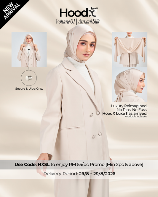 [★New] HoodX Luxe in Linen Dusk