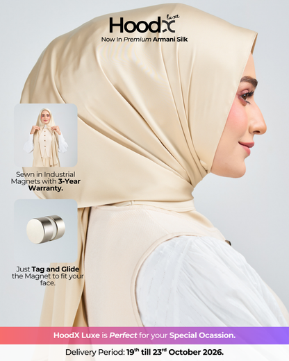 HoodX Luxe in Cashmere