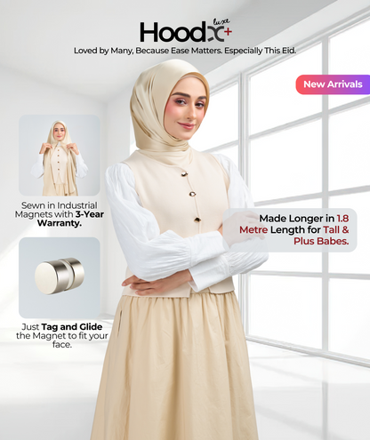 [8.8 MARKDOWN] HoodX⁺Plus Luxe in Cashmere