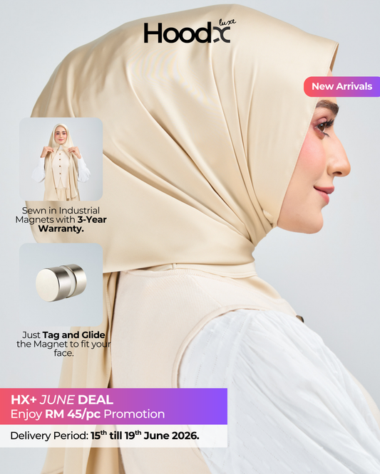 HoodX Luxe in Cashmere