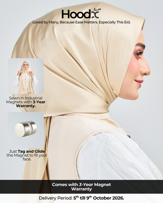 HoodX Luxe in Cashmere