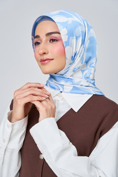 [★New] HoodX Printed Set in Celeste