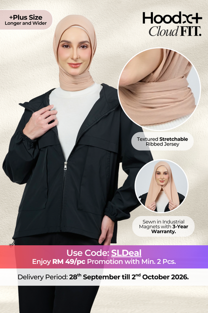 [★ New Colour] HoodX+ CloudFit in Chai
