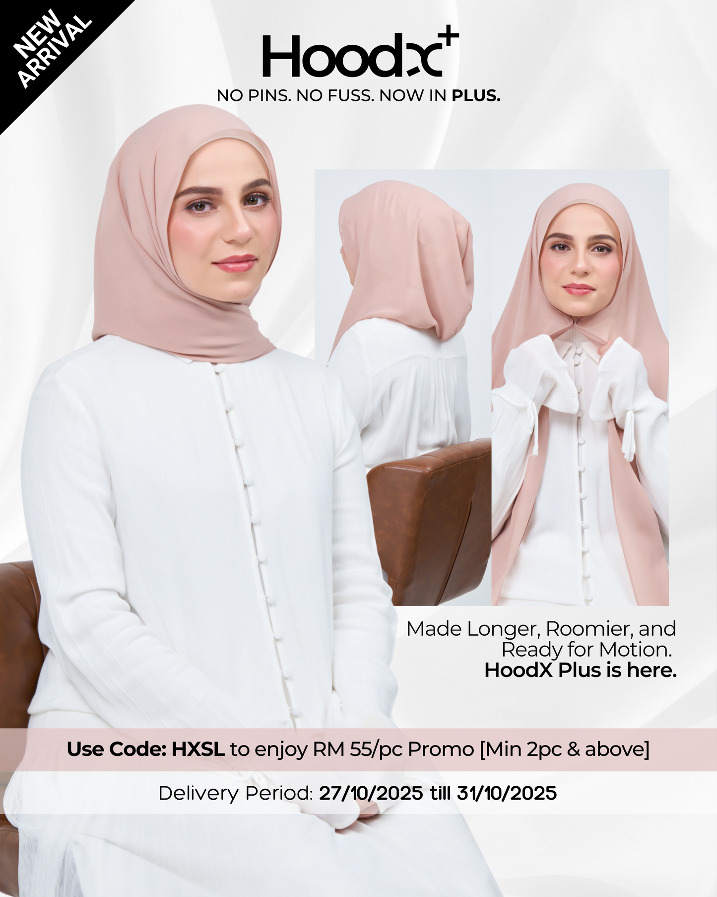 HoodX⁺Plus in Chai