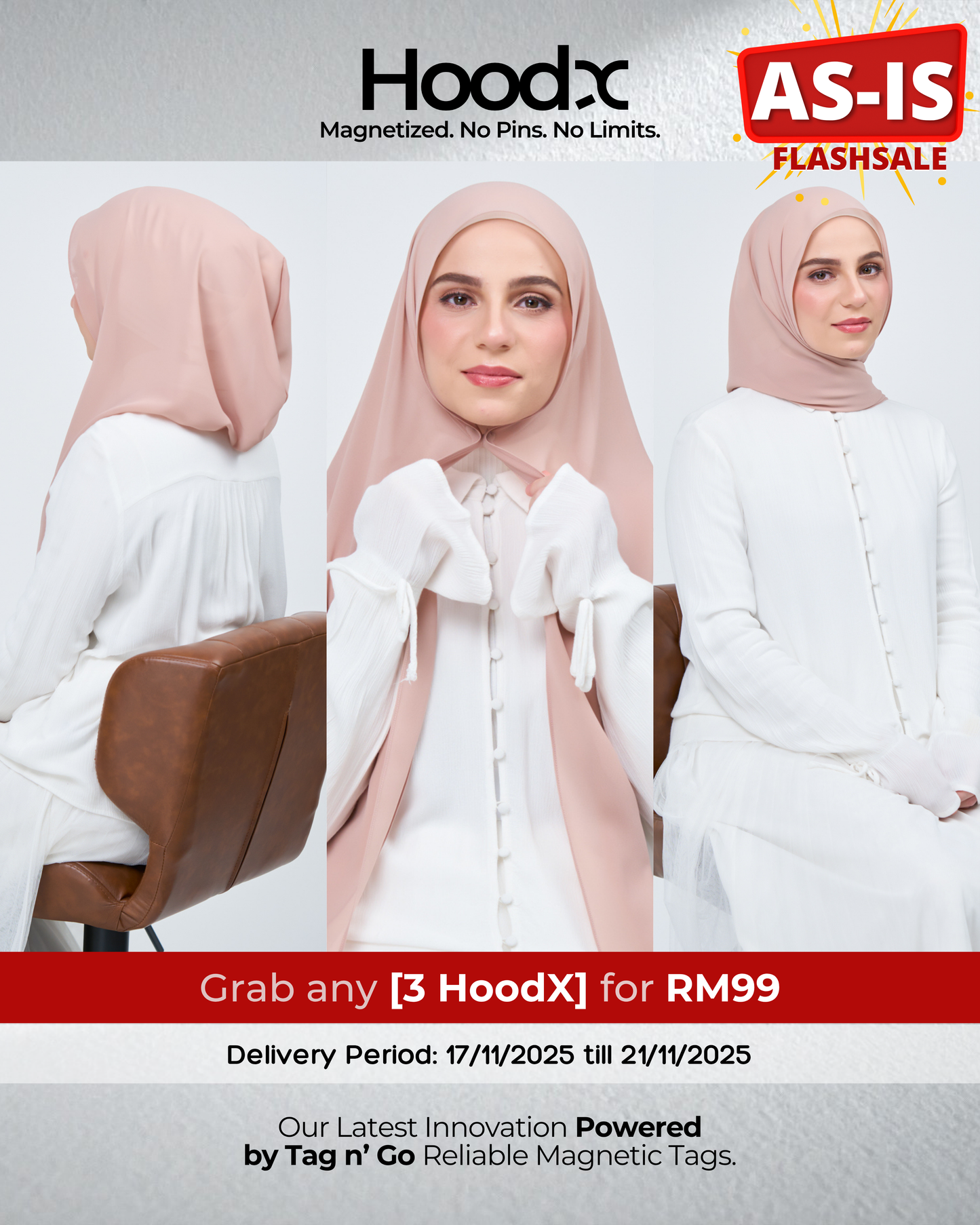 [As-Is] HoodX in Chai