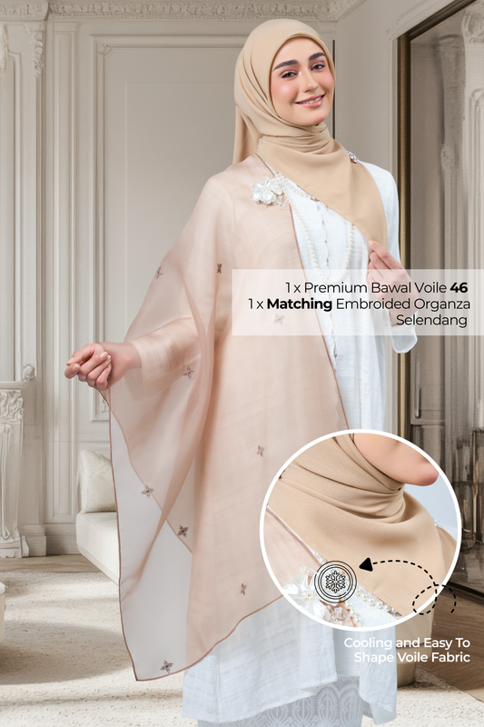 2IN1 Rhea Raya Set in Citra [Sandy Mocha]