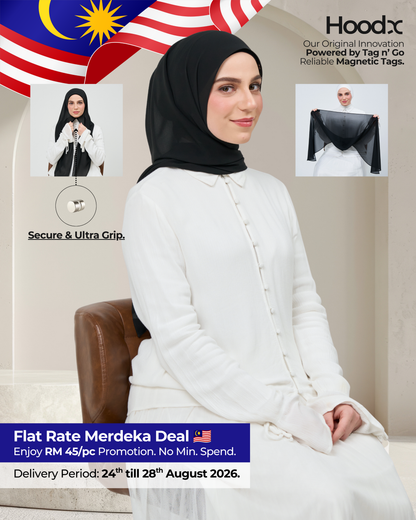 HoodX in Classic Black