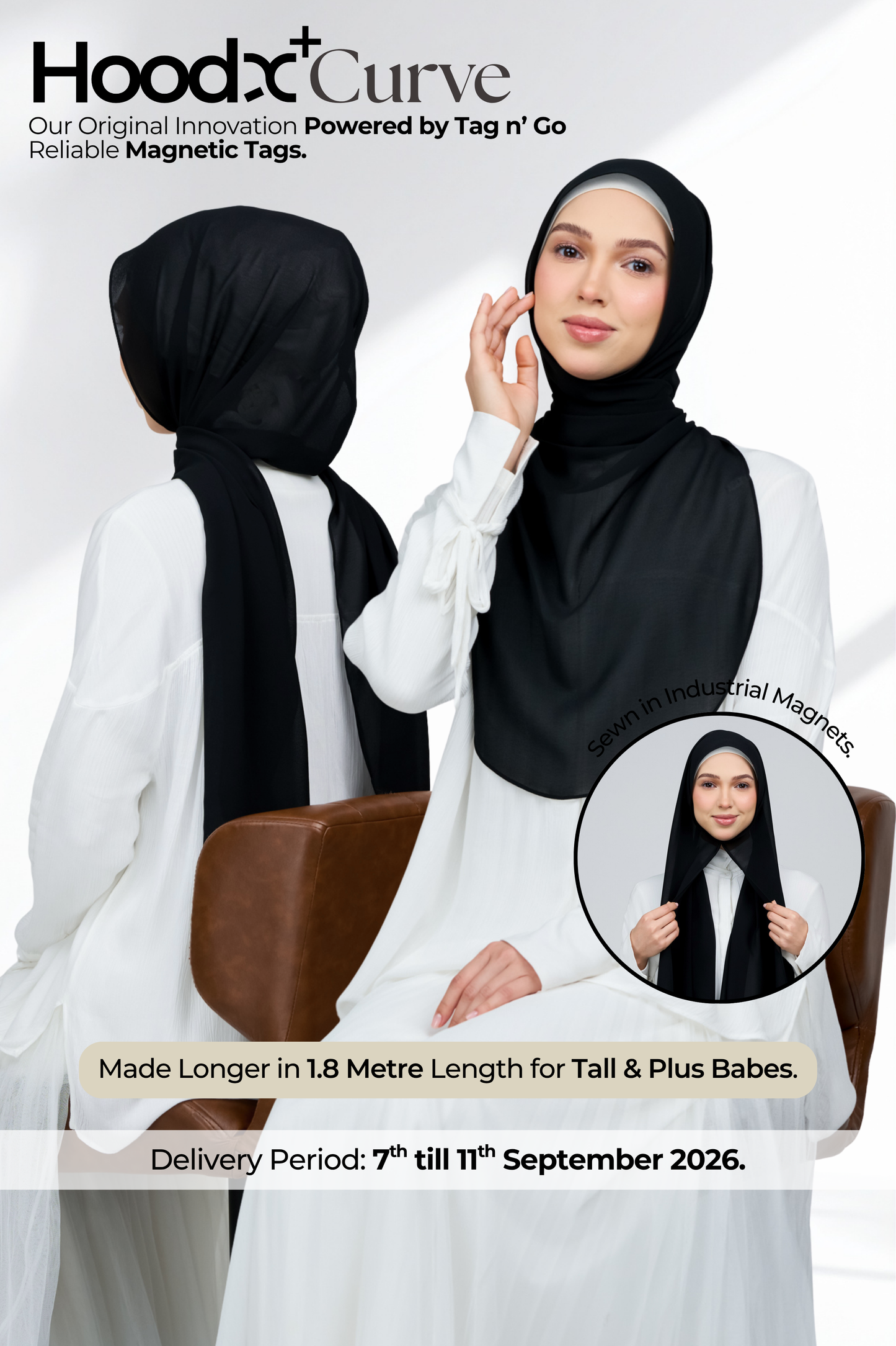 HoodX Curve in Black