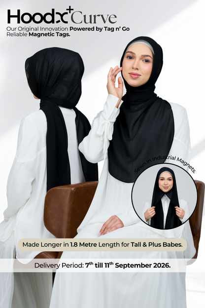 HoodX Curve in Black
