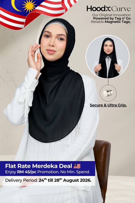 HoodX Curve in Black