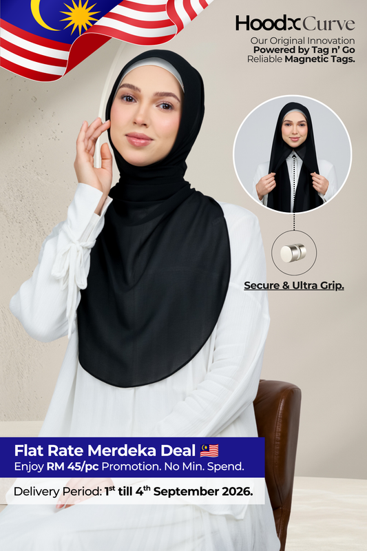 HoodX Curve in Black