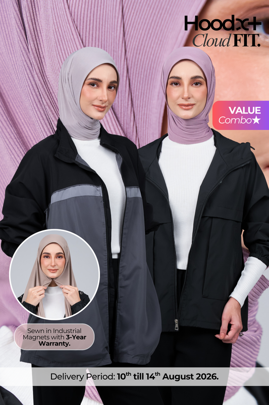 HoodX+ CloudFit Anni. Combo 06