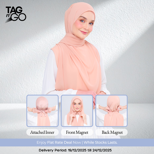 3IN1 Instant Faith Tag n' Go in Coral