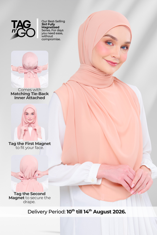 3IN1 Instant Faith Tag n' Go in Coral