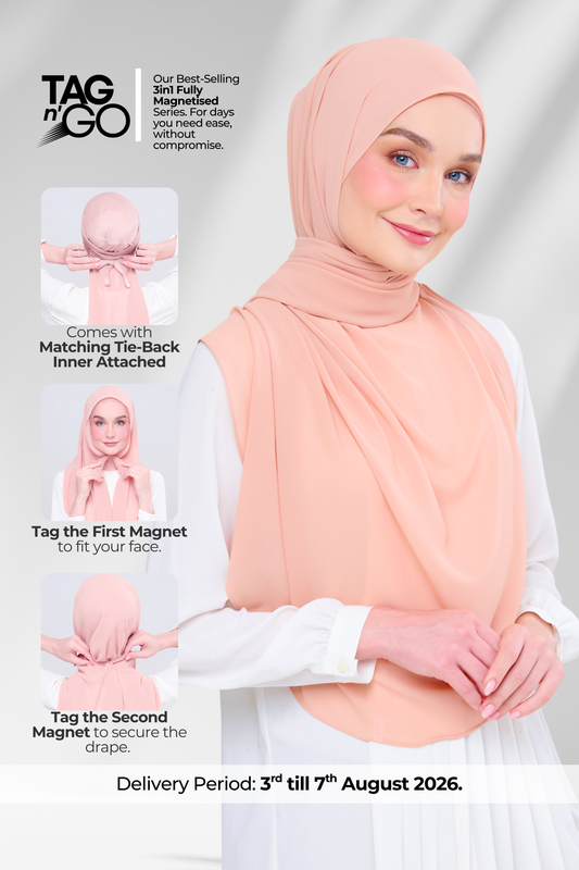 3IN1 Instant Faith Tag n' Go in Coral