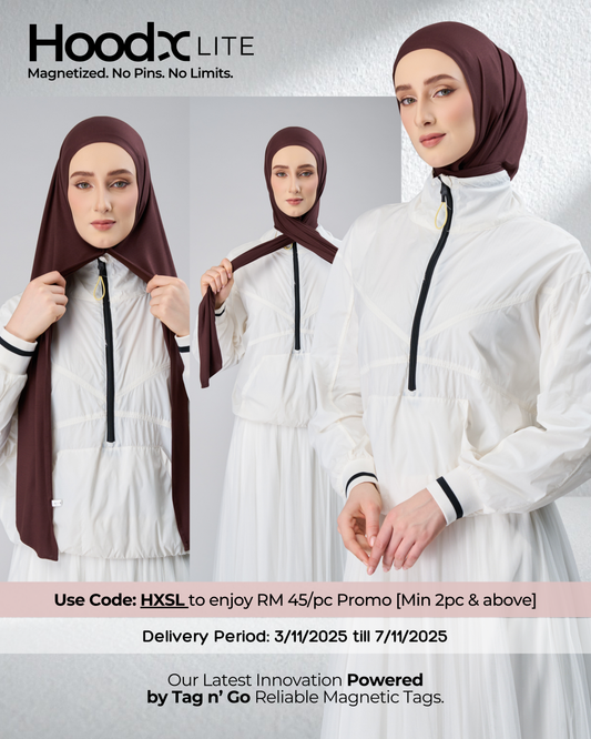 [★New] HoodX Lite in Dark Brown