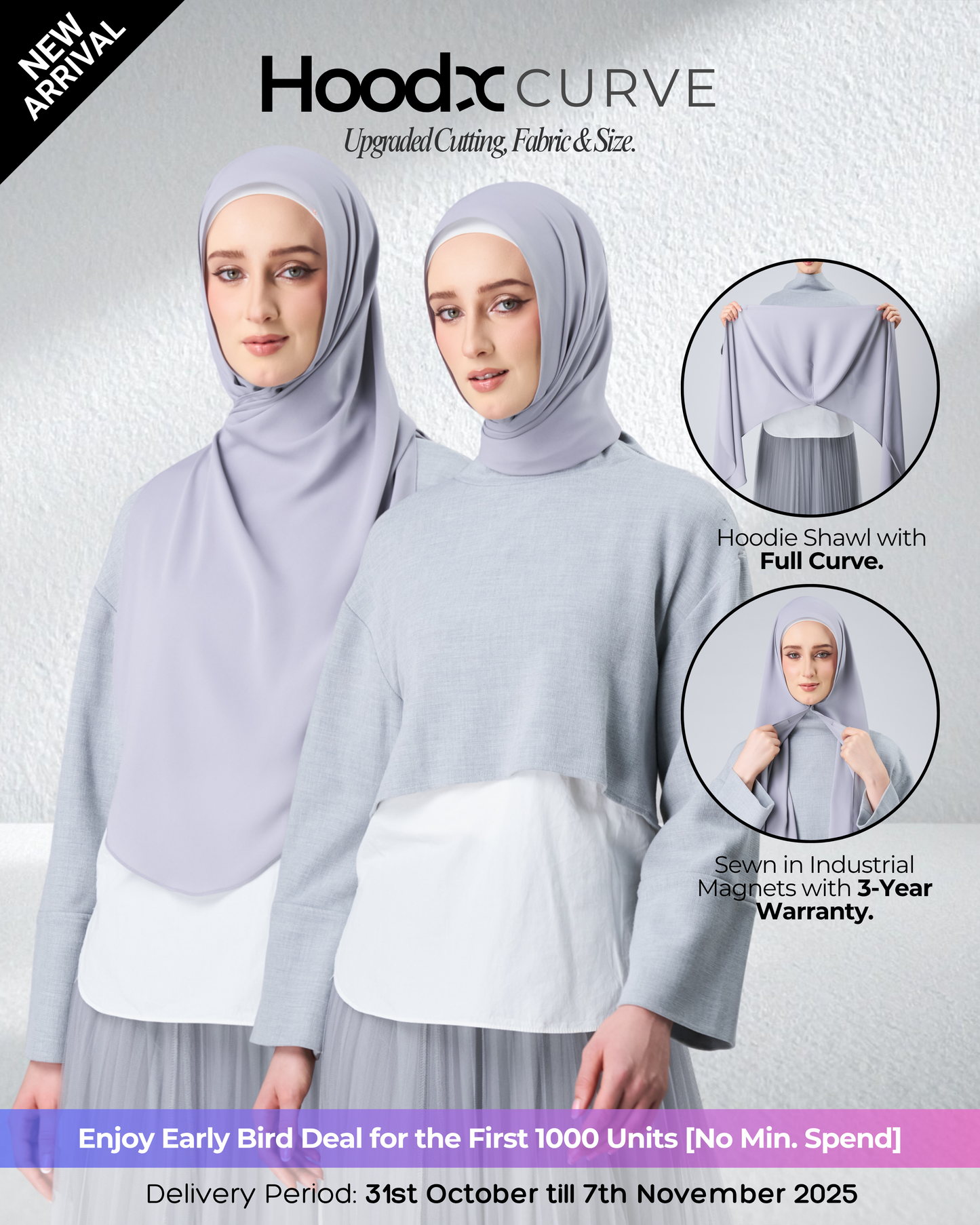 [★New] HoodX Curve in Chrome