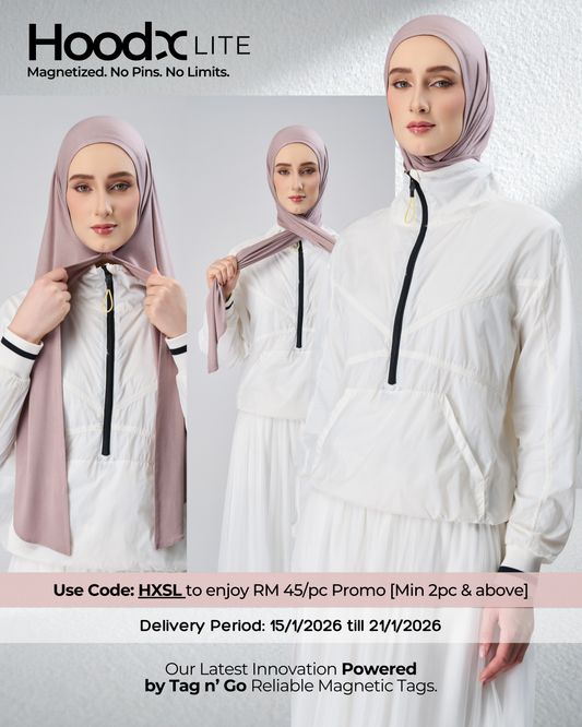 HoodX Lite in Deep Ash