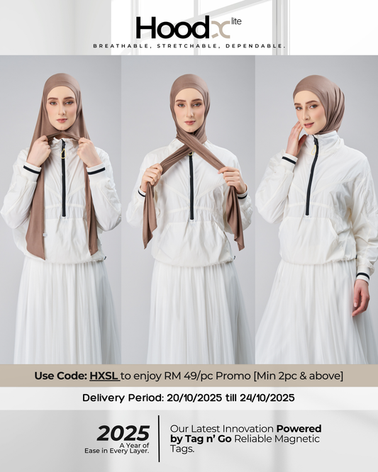 [★New] HoodX Lite in Deep Coffee