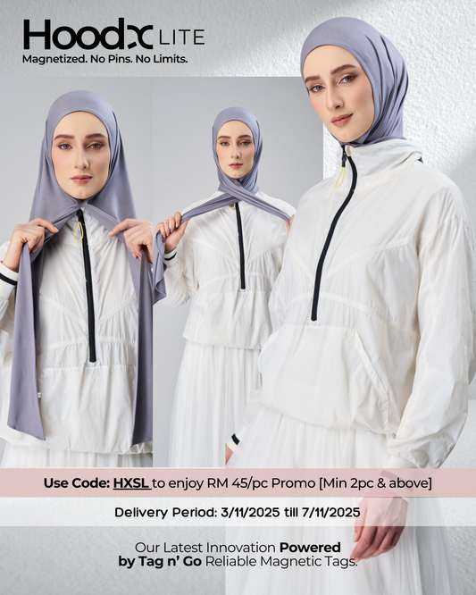 [★New] HoodX Lite in the Deep Grey