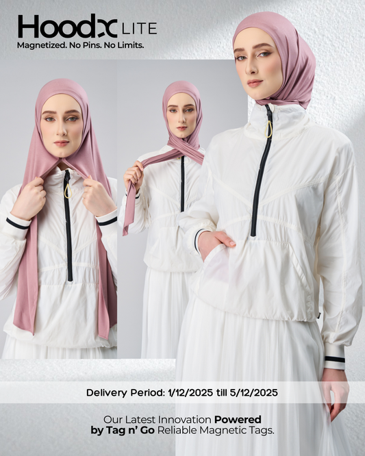 [★New] HoodX Lite in Deep Rose