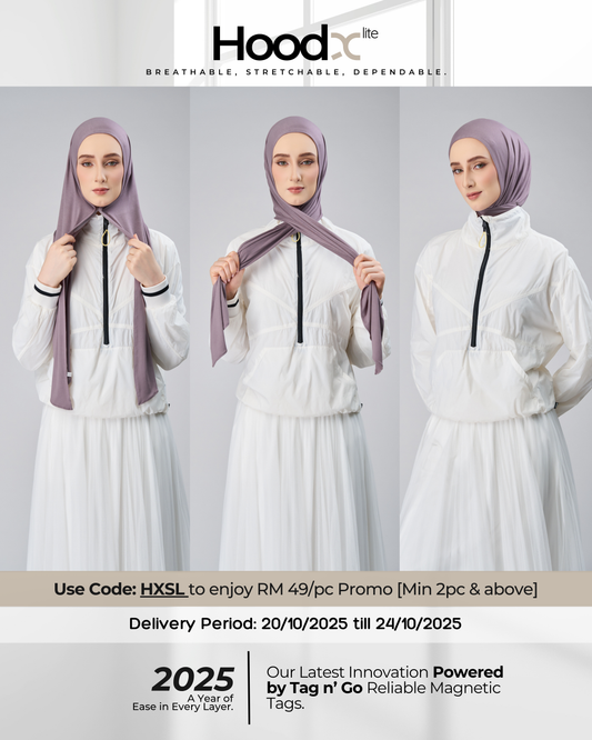 [★New] HoodX Lite in Deep Taupe