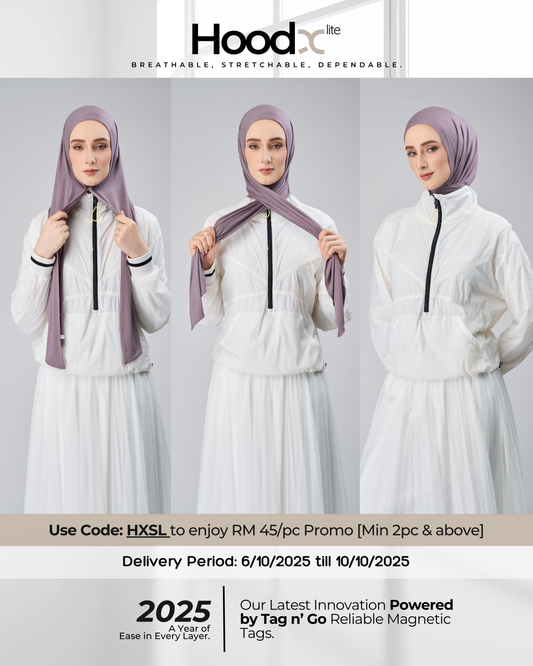 [★New] HoodX Lite in Deep Taupe