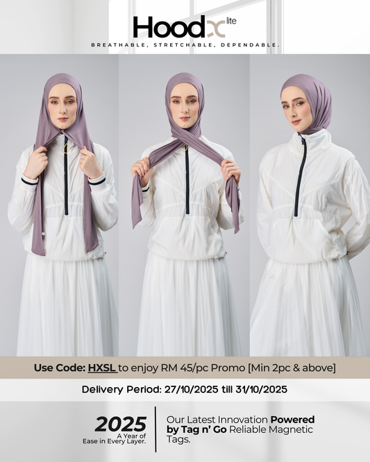 [★New] HoodX Lite in Deep Taupe