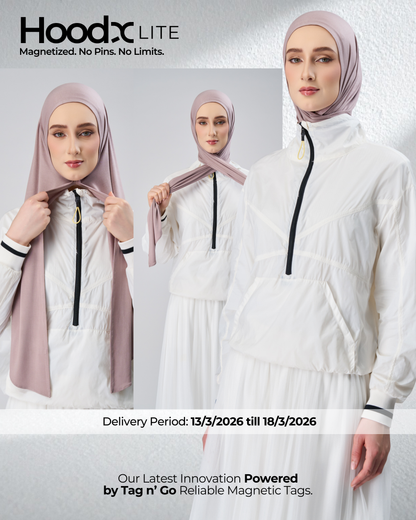 HoodX Lite in Deep Ash