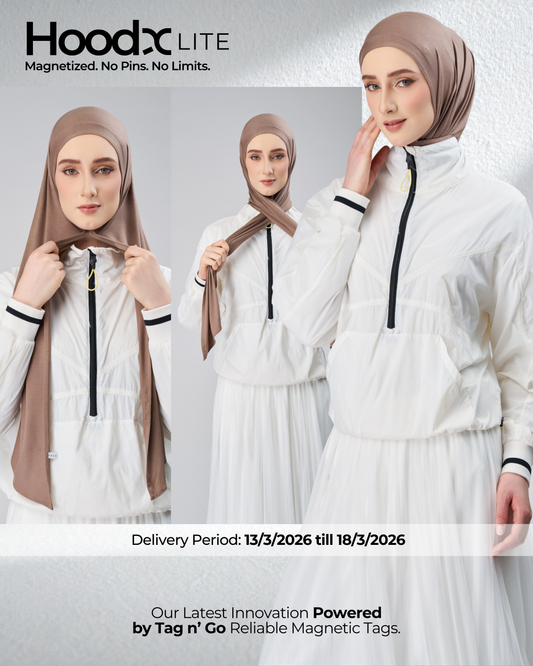 HoodX Lite in Deep Coffee