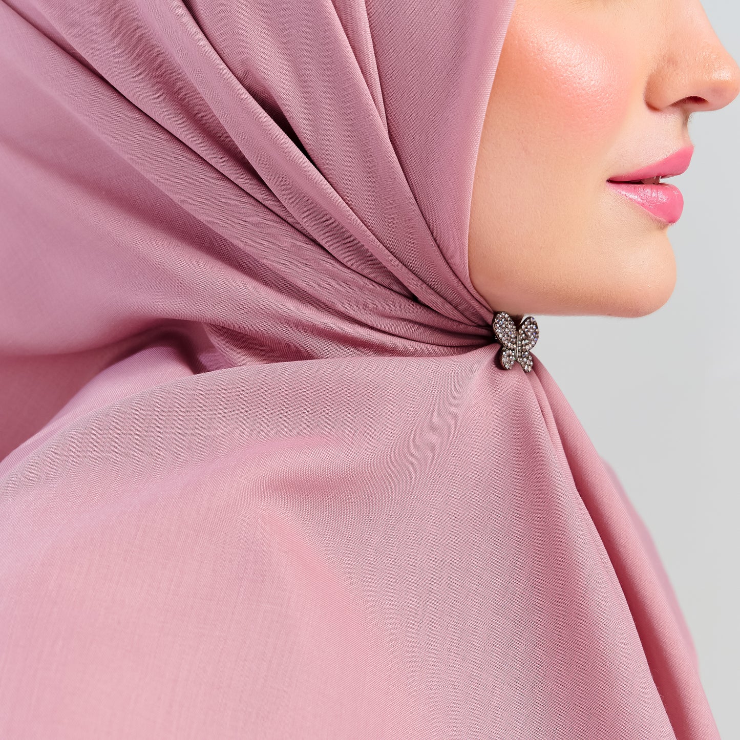 Bawal Dian in Dusty Pink