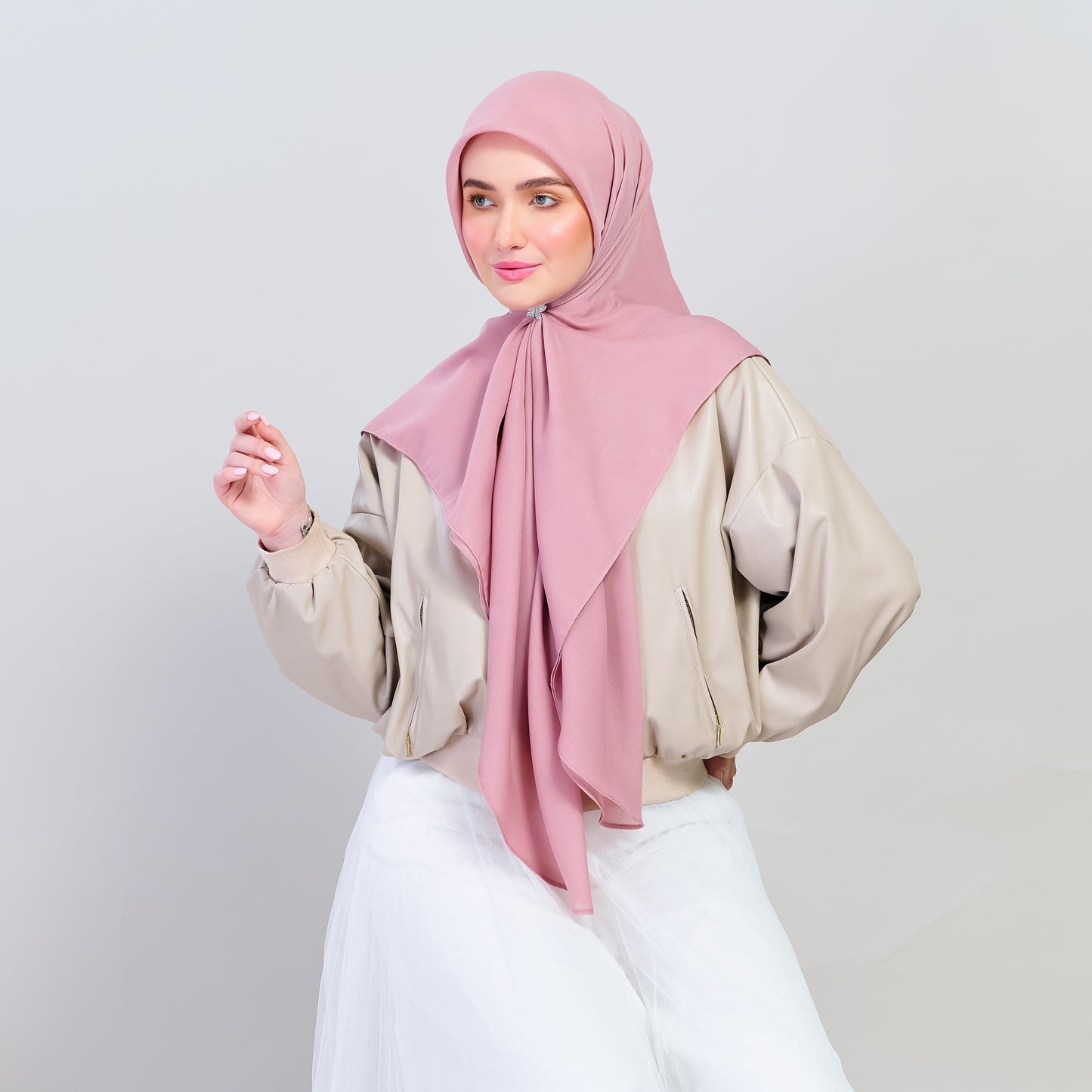 Bawal Dian in Dusty Pink