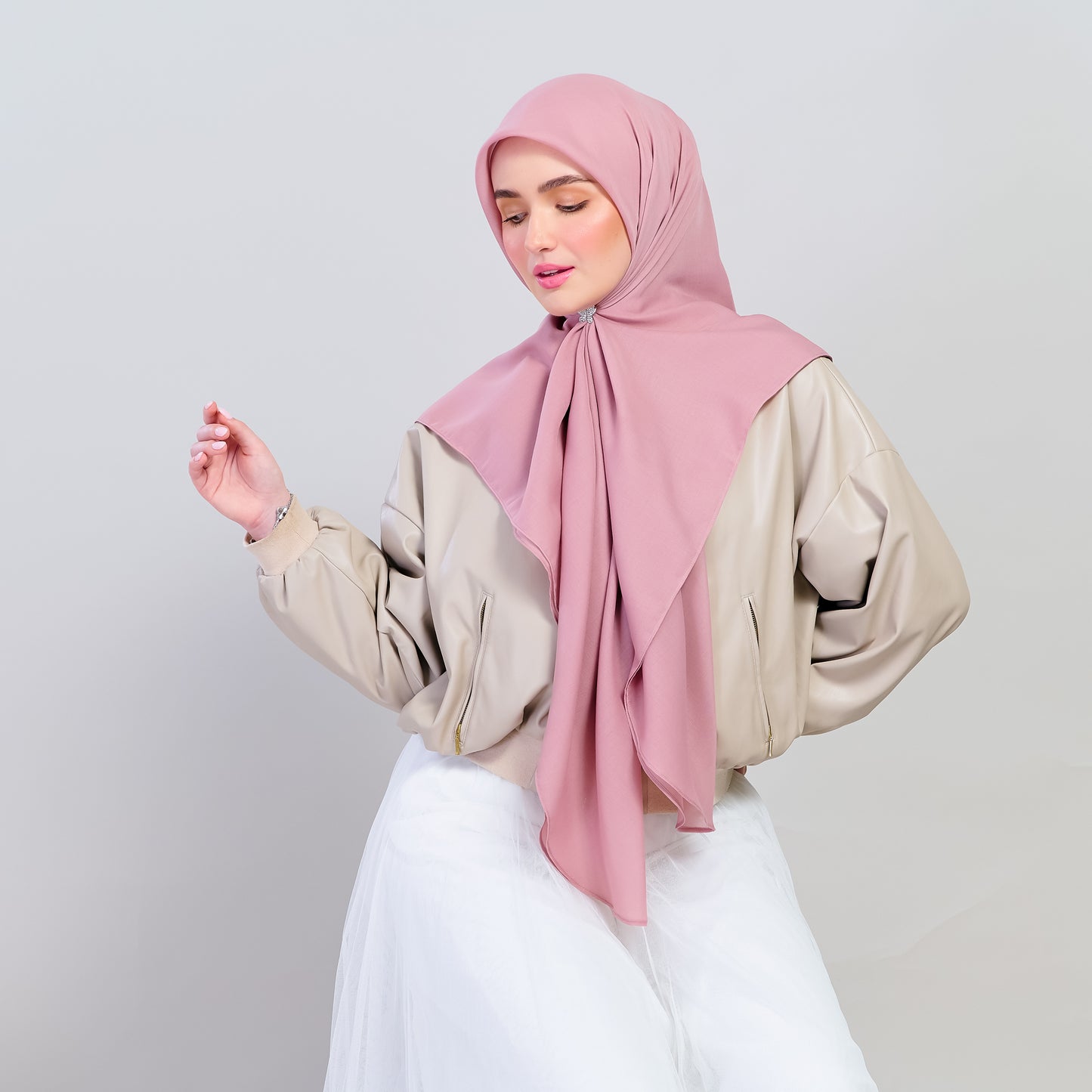 Bawal Dian in Dusty Pink