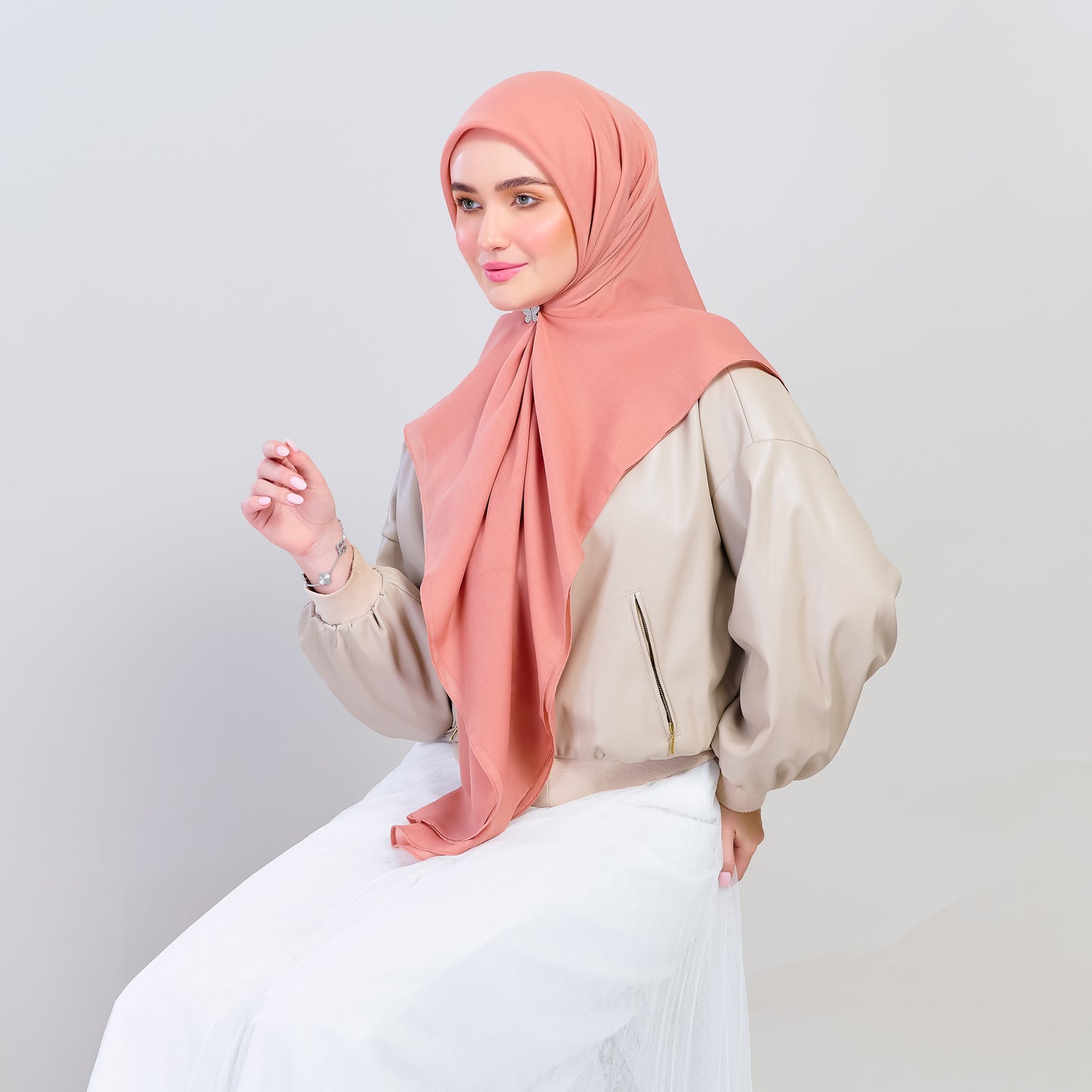 Bawal Dian in Salmon Blush